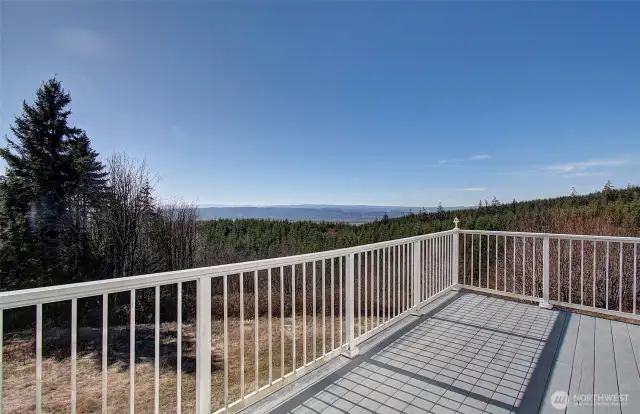 View from deck
