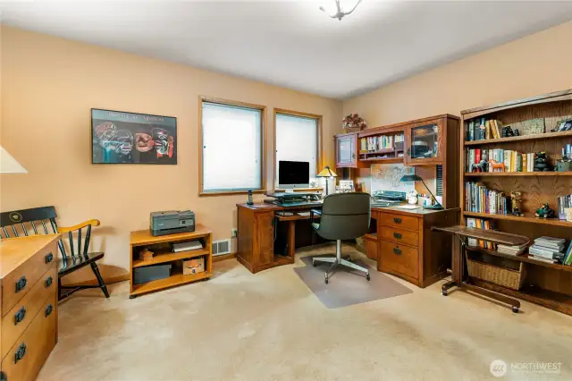 Office or primary bedroom.