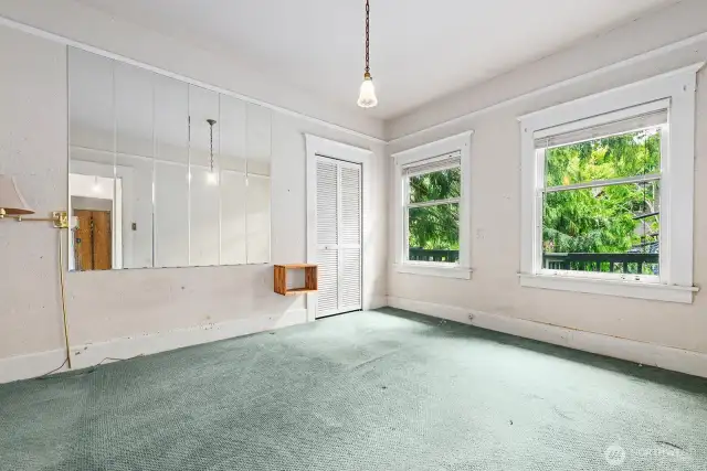 Bedroom on main floor