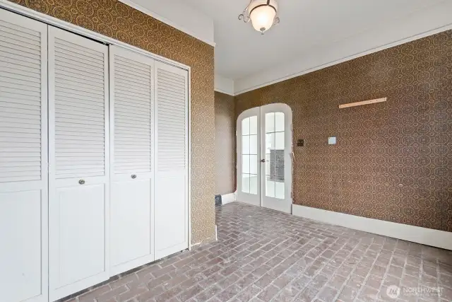 This is the formal entry with large coat closet.