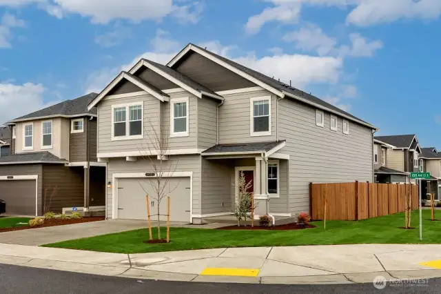 Photo of same plan but not actual home and reflects different colors and elevation.
