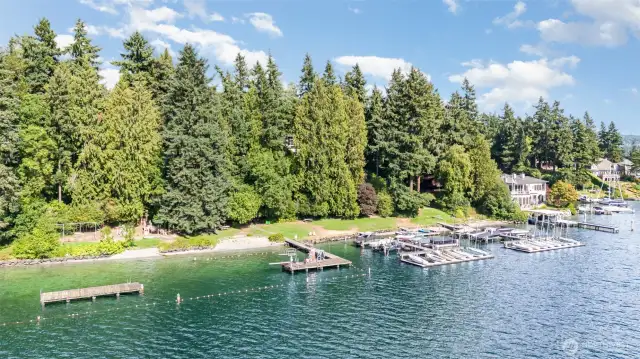 Inexpensive moorage is available!