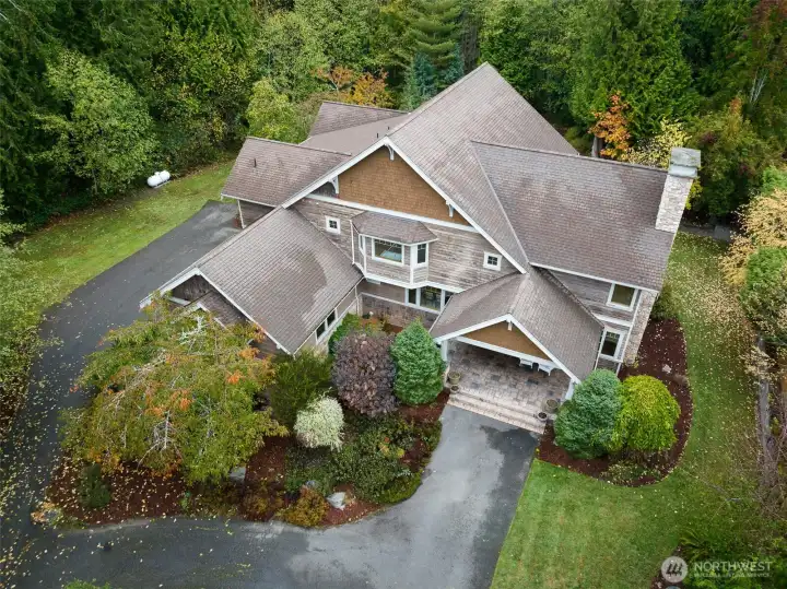 Wonderful house and gardens on 1.22 acres