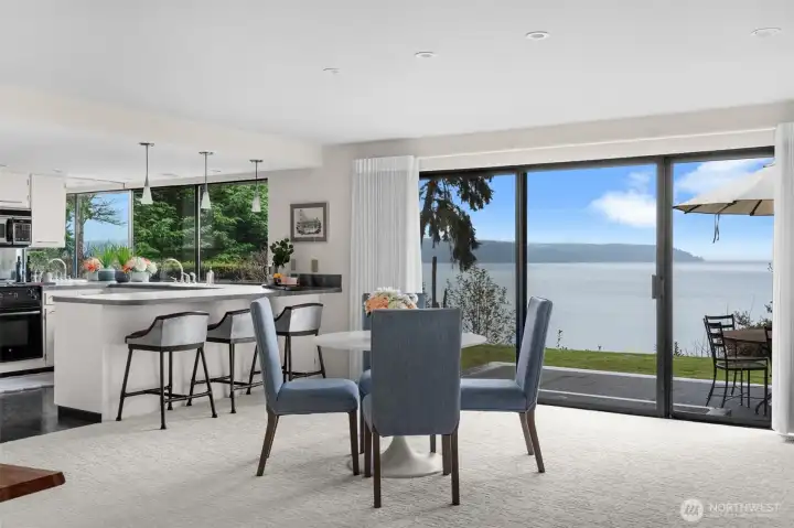 Large views from main living area