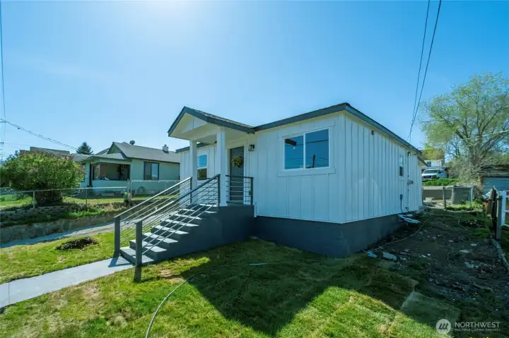 New siding and paint