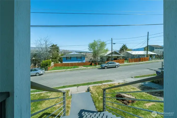 View from front door