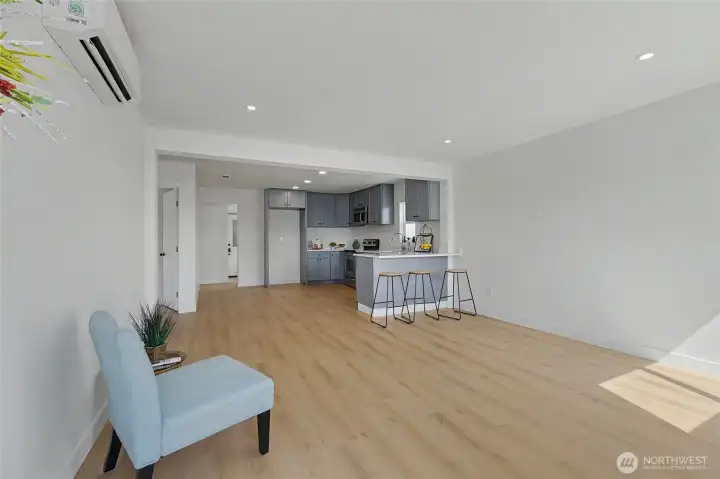 LPV flooring, open concept LPV flooring, open concept