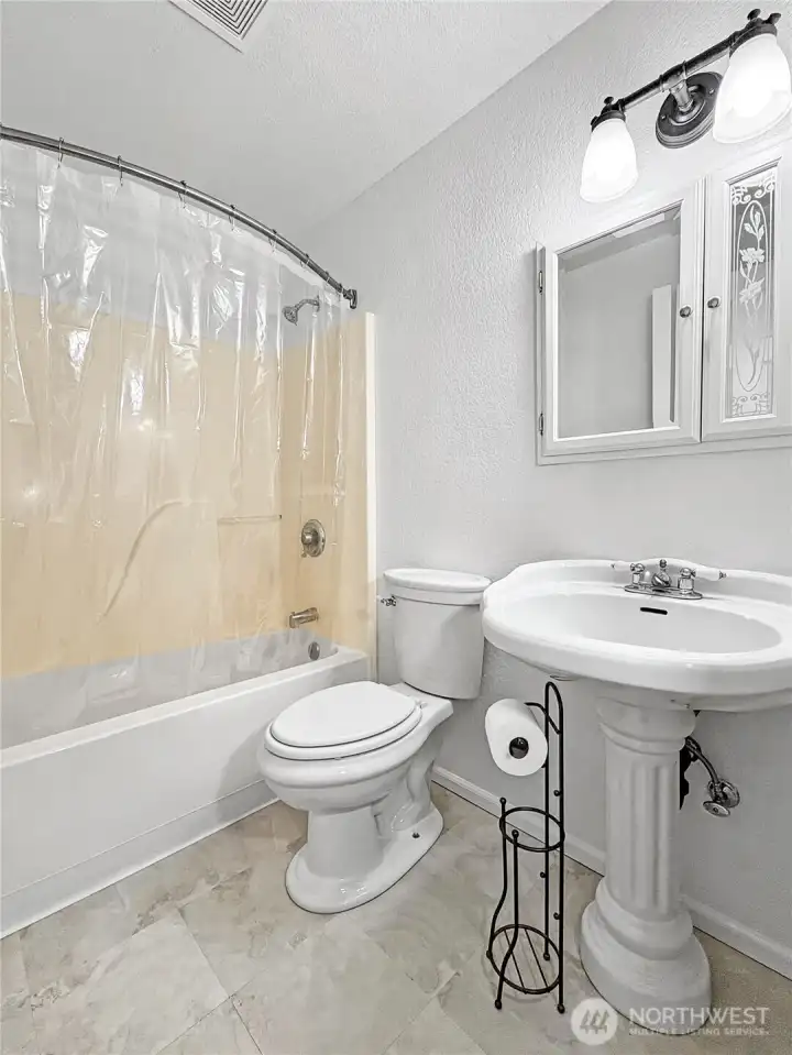 Second bathroom - recently remodeled
