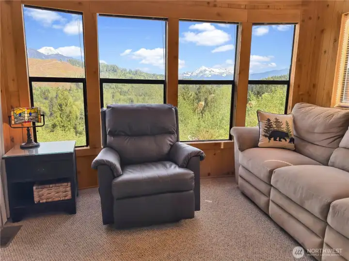 Shuksan and Baker right out your living room