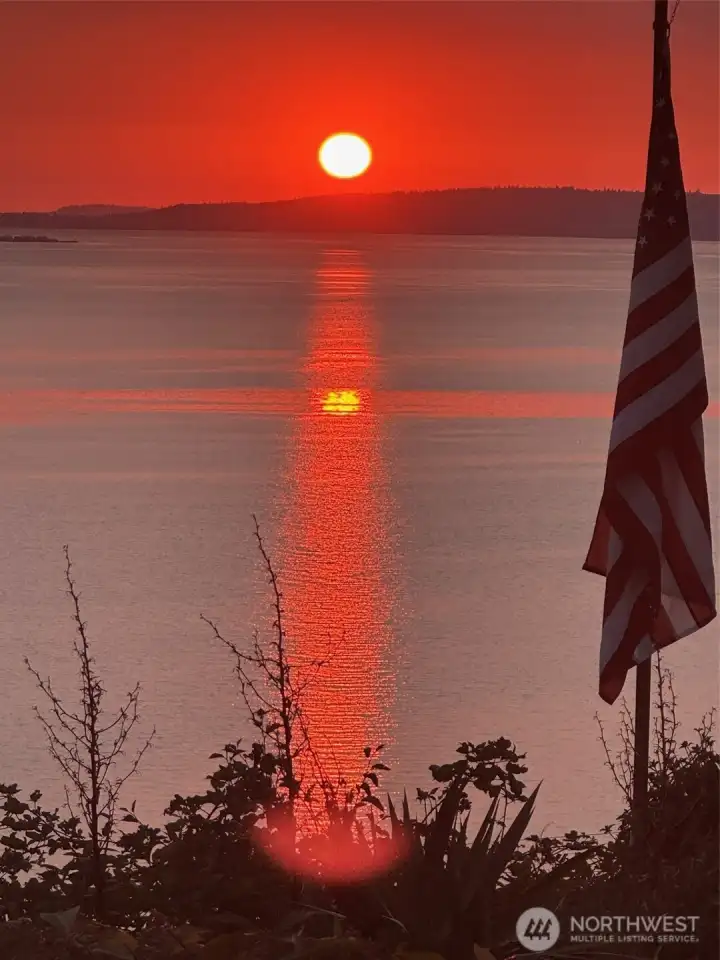 Awesome sunsets almost every clear day