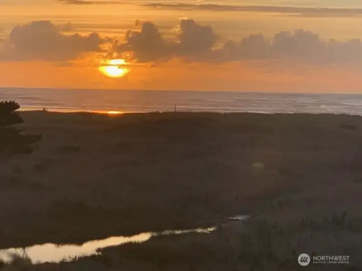 Breathtaking sunsets.