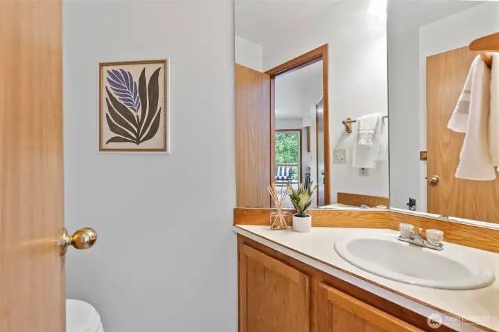 Main floor half bathroom Main floor half bathroom