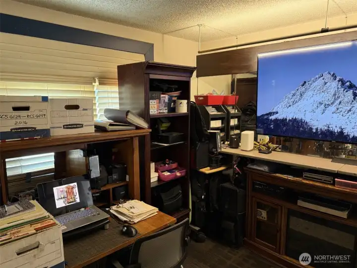 Living room office space Living room office space