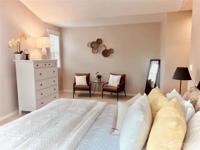 Sitting area in Primary Bedroom
