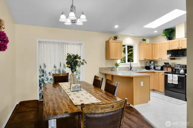 Open Dining Room Concept