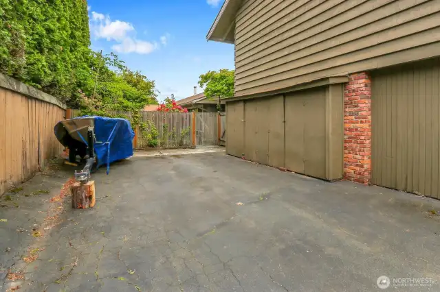 Secure storage sheds offer plenty of space for tools, gear, and seasonal items.