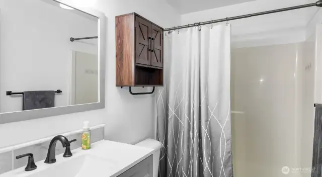 New Vanity In Both Bathrooms