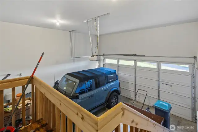 Plenty of room for overhead storage