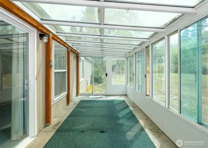 inside sunroom