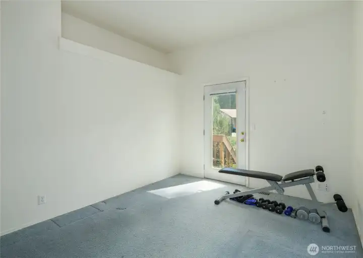 room off primary for office or gym