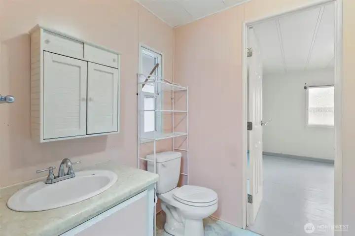 Primary 3/4 bathroom.