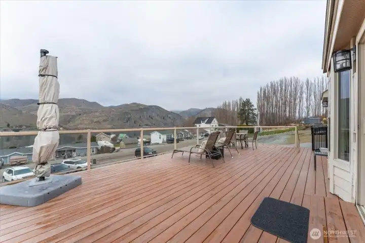Large Deck for all the fun!