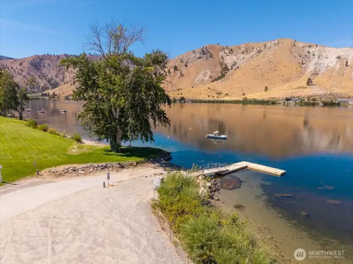 Dock and boat launch