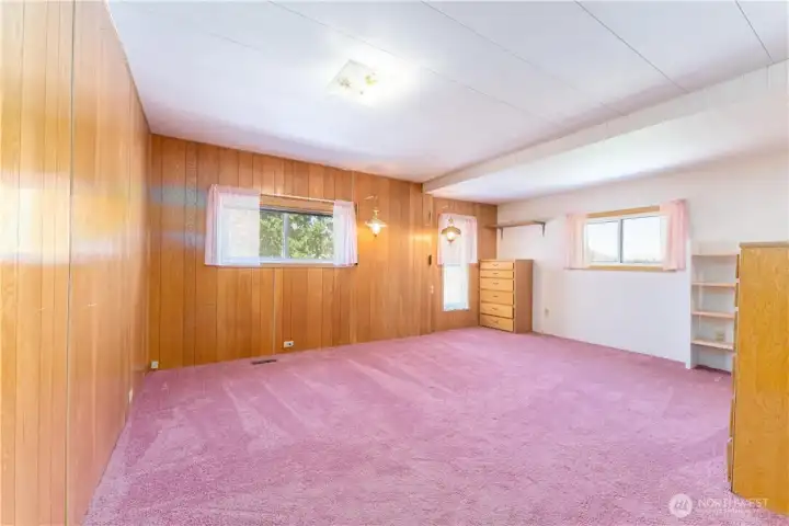 Primary bedroom on main level