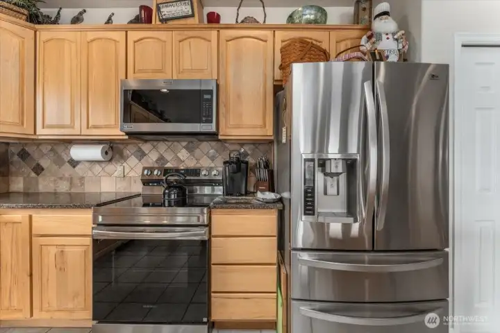Stainless steel appliances