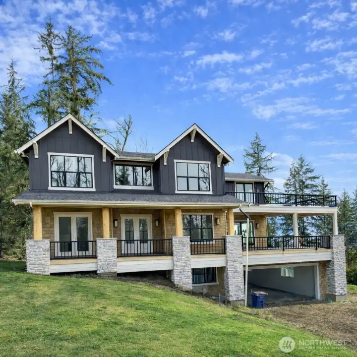 AI enhanced front pic. Construction complete in 1 week!