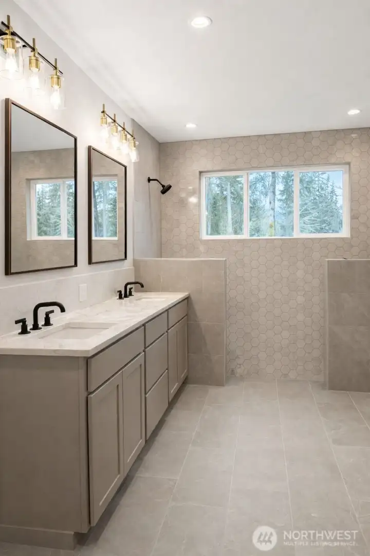 Primary Bathroom almost complete