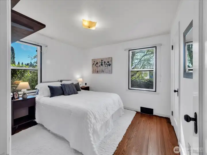 Nice size second bedroom on the main floor.