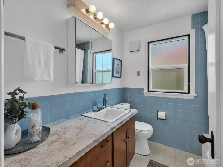 Main floor bathroom.