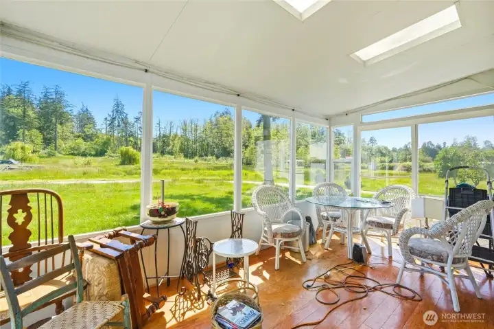 Back porch - sun room