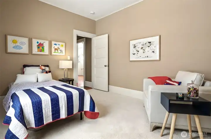 Brand new carpeting in both bedrooms.