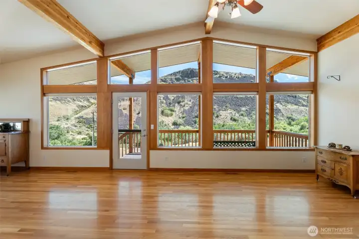 large living room on main level large living room on main level