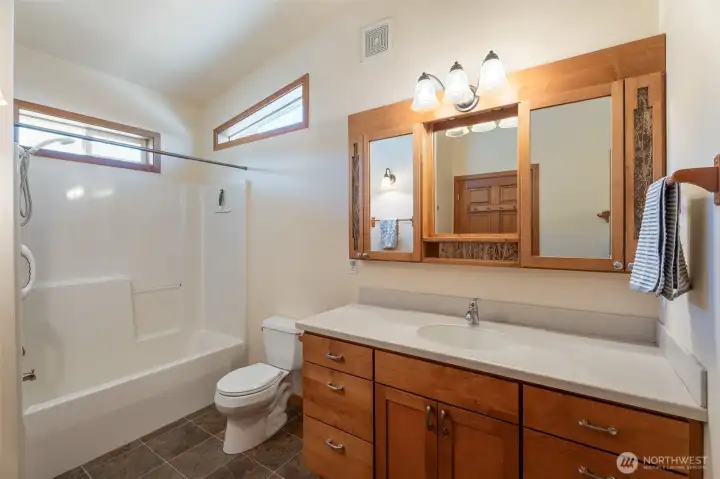 Primary bathroom Primary bathroom