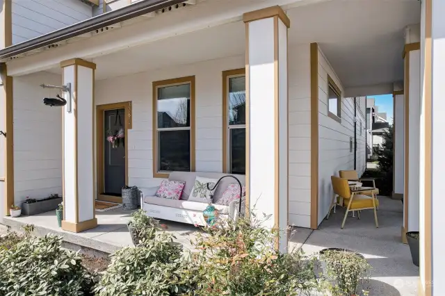 Wraparound porch just in time for summer!