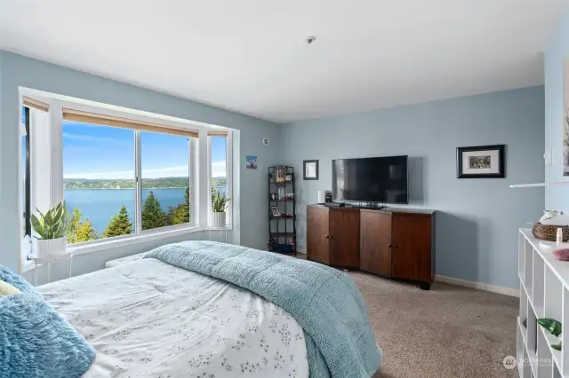 Owner's Suite with Puget Sound Views