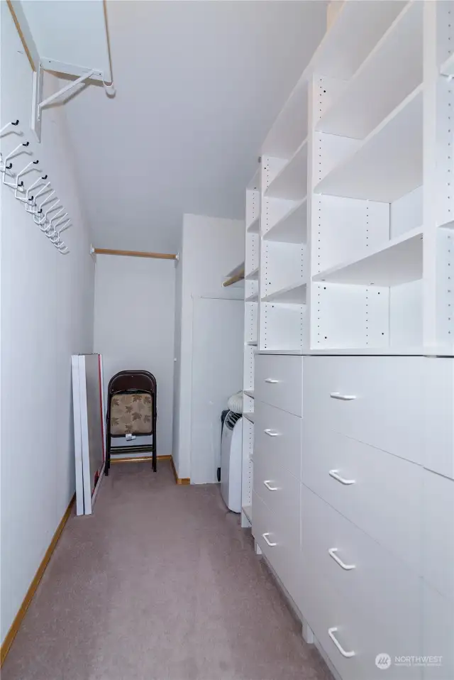 Primary Bedroom Walk in Closet