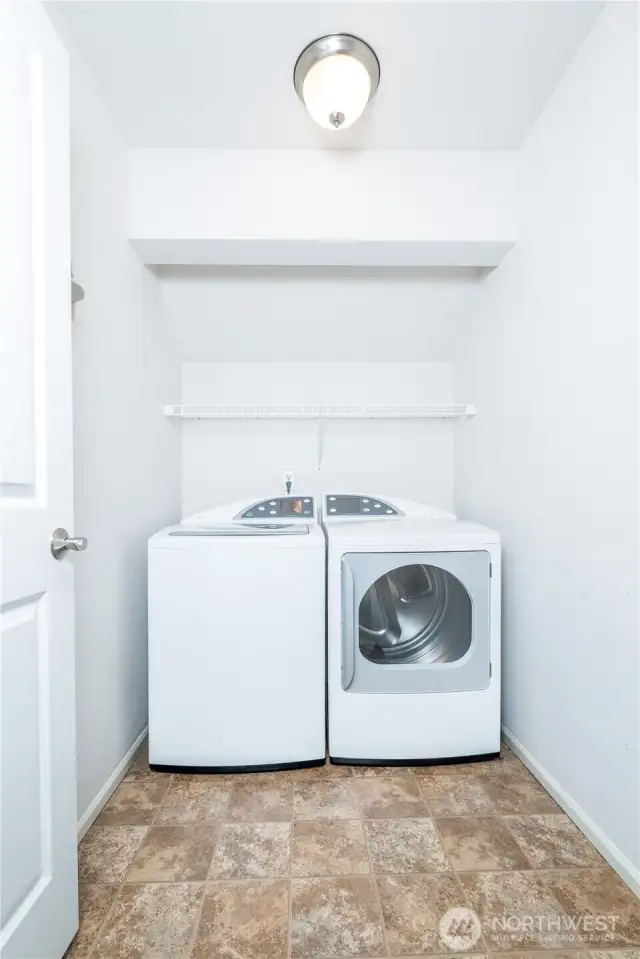 large Laundry/utility room upstairs