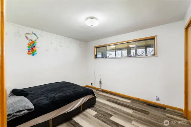 3rd BR on the main floor of the big house