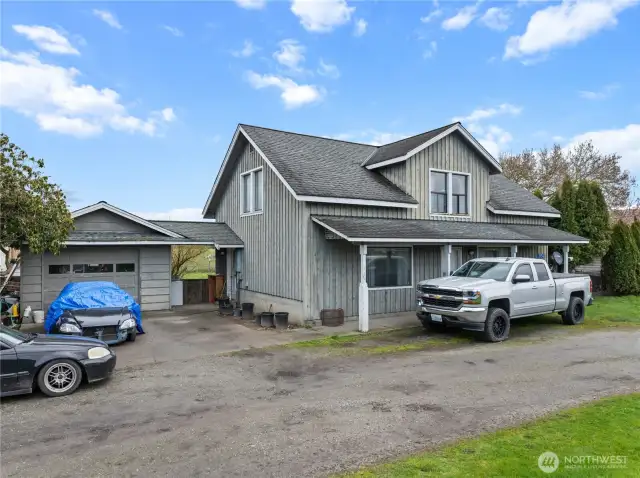 2nd home is a 2 story home w/ shy 1300 sq ft, 3 BR's & 1 bath