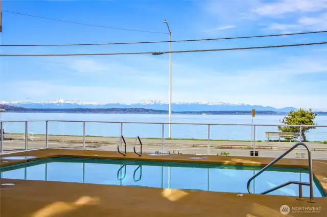 . . .reserve a spot by the pool!