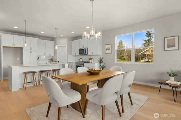 Photographs are for illustrative purposes only. Features, finishes, interior/exterior colors, landscaping and floorplan shown may vary from actual homes built.