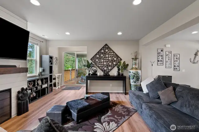 Open concept living!