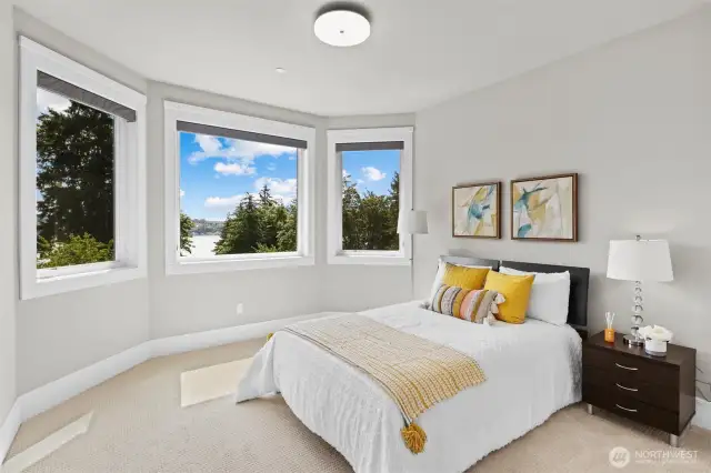 Bedroom with ensuite bath