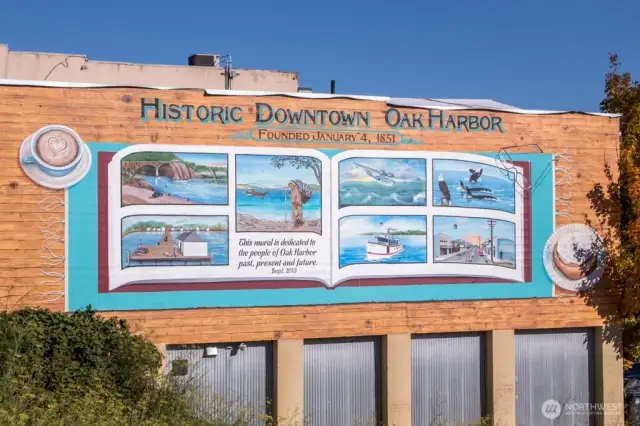 Enjoy historic downtown Oak Harbor!
