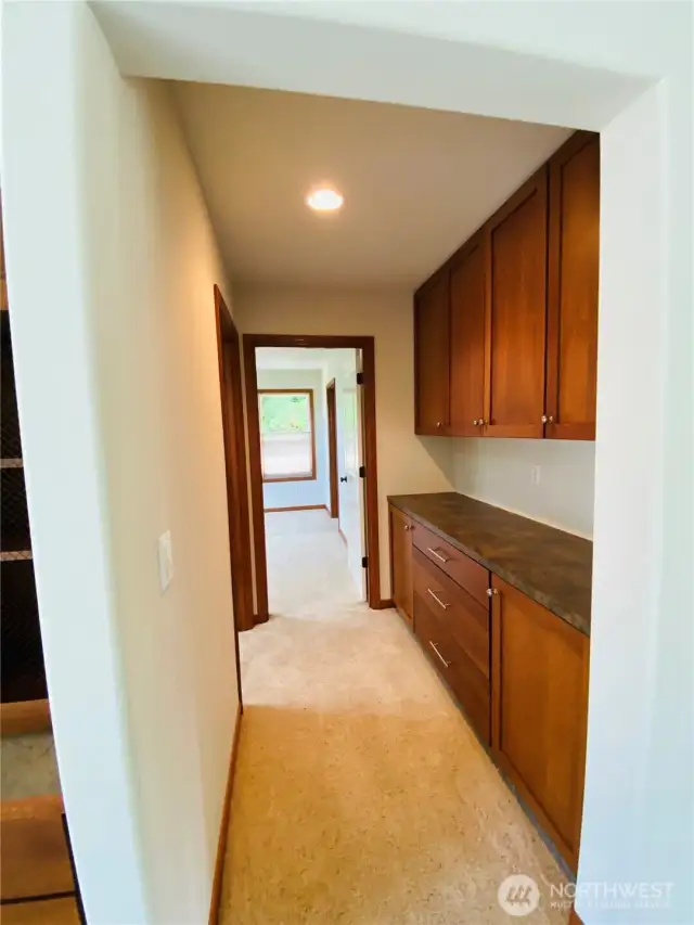 Hall to Second Bedroom & Bath