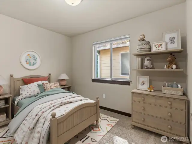 Bedroom 4 virtually staged